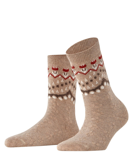 FALKE Cosy Wool Special Edition Damen (Beige Mel.)