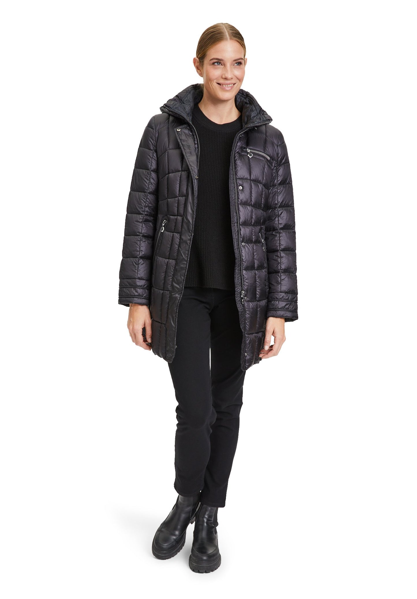 Steppjacke (Jet Black)