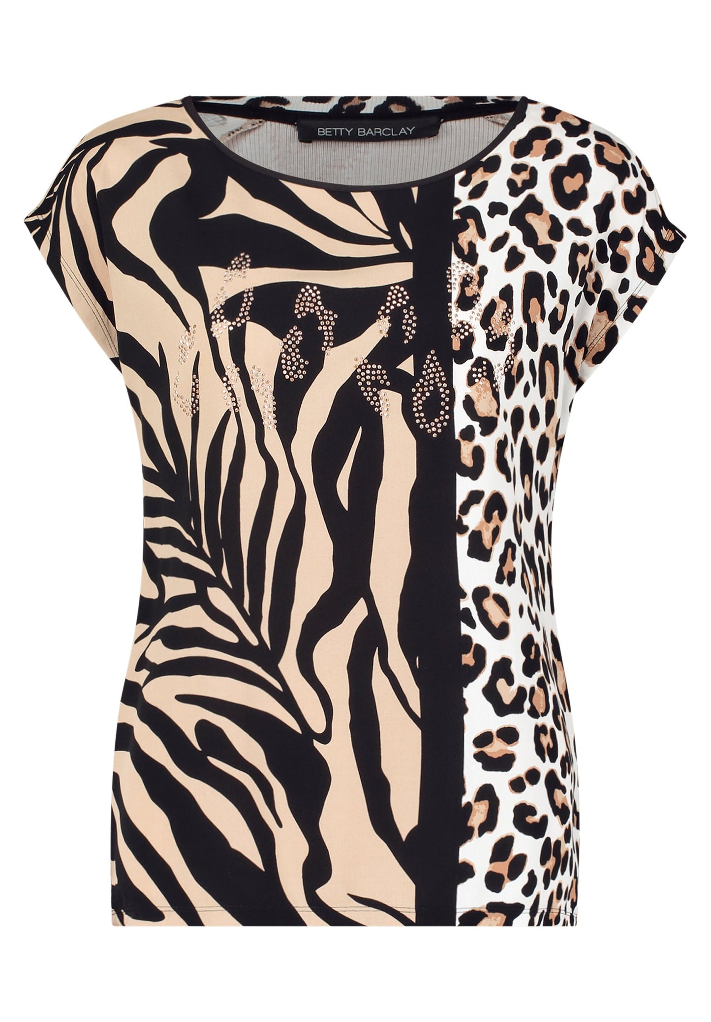 Casual-Shirt (Black/brown)