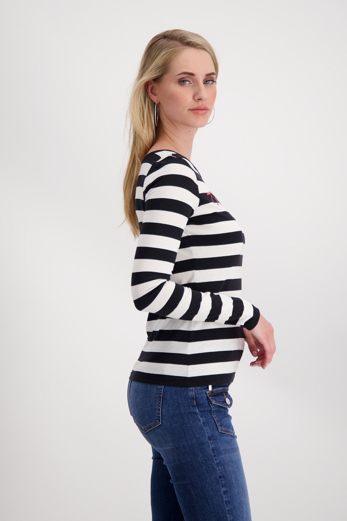 Pullover (Schwarz Ringel)