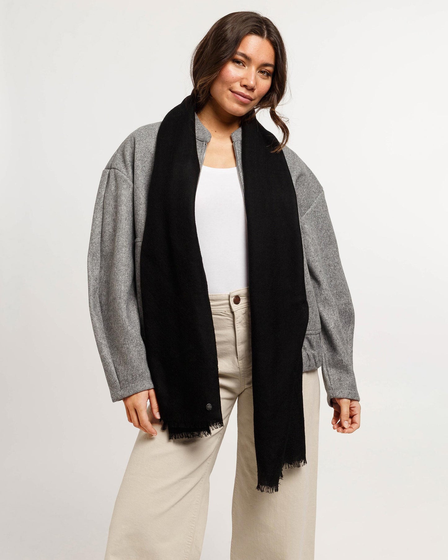 Stola Wollstola (Black)