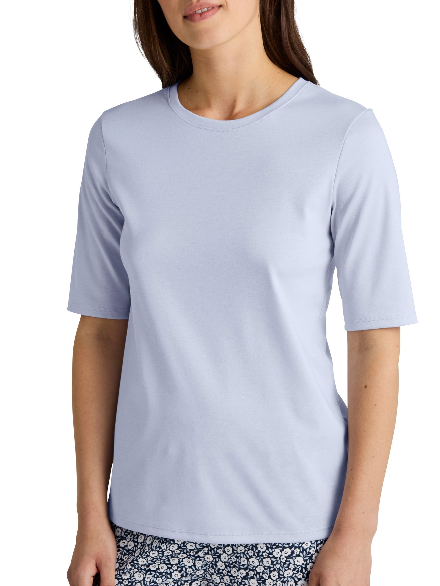 WOMEN Shirt short-sleeve (Harmony Blue)