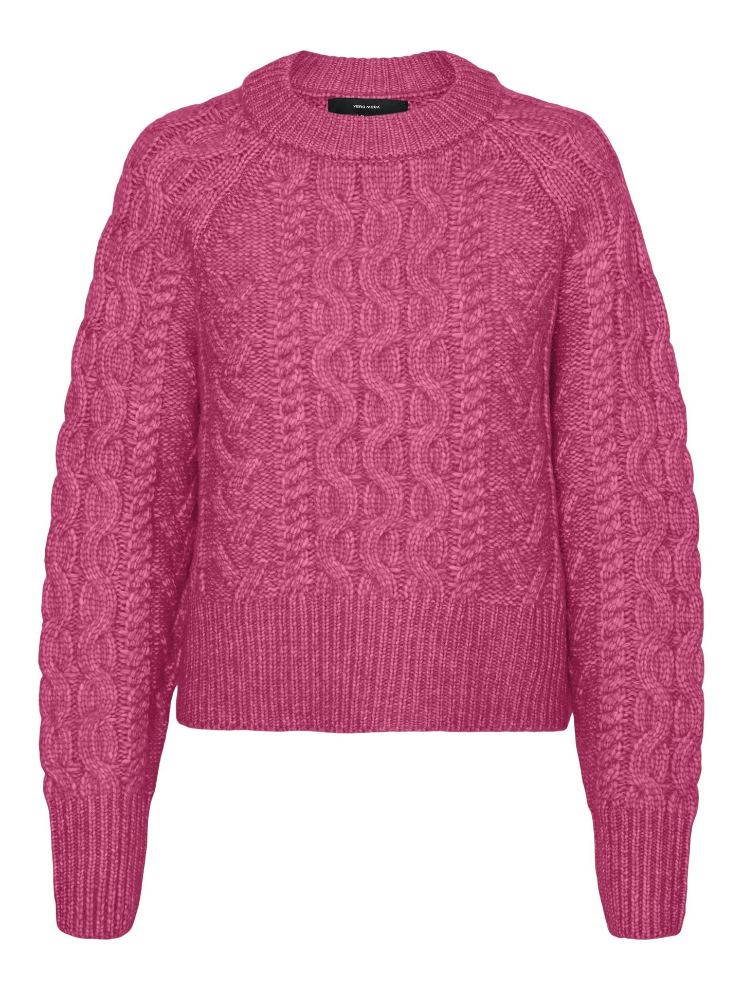 Vmbirgitte Ls O-neck Pullover (Mint/w. Me)