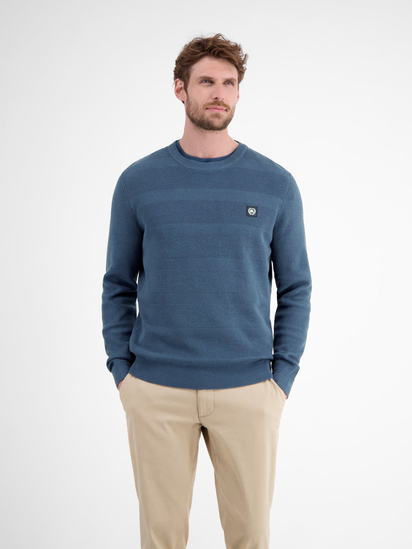O-neck Buendchen (Storm Blue)
