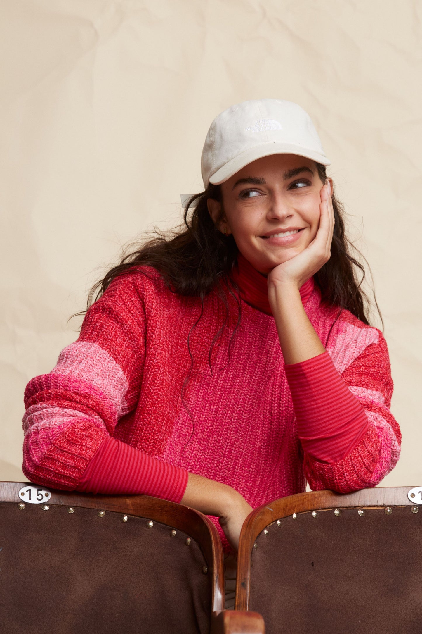 Pullover Baumwollmischung (Red Rose)