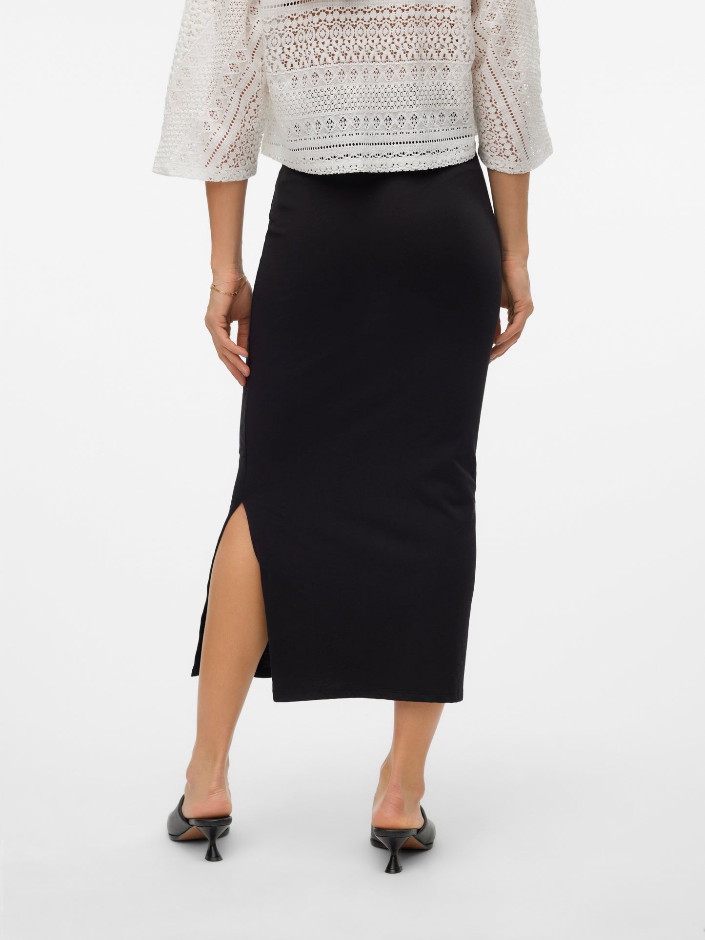 Vmmaxi 7/8 Skirt Jrs (Black)