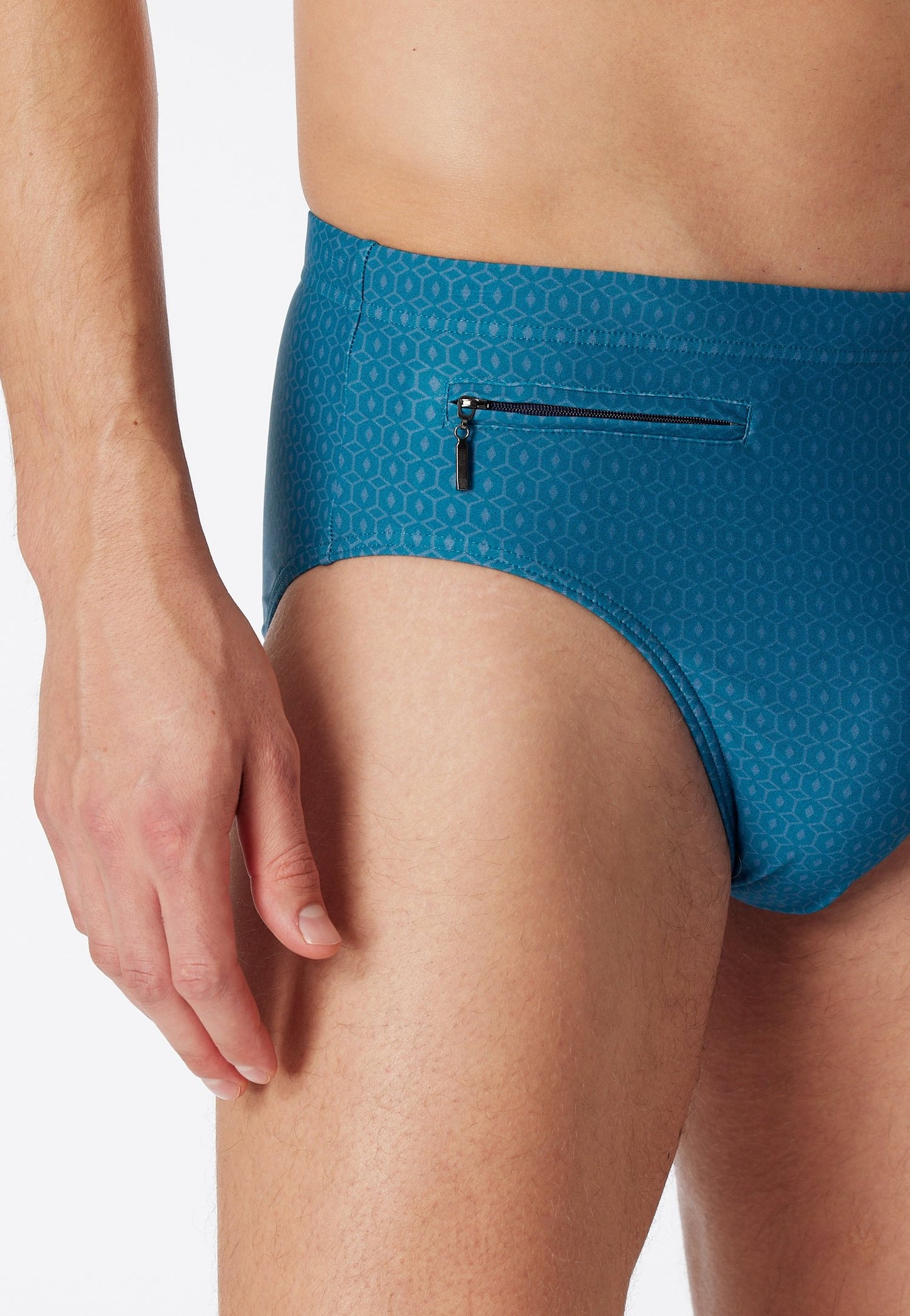 Badehose Slip Komfort (Petrol)