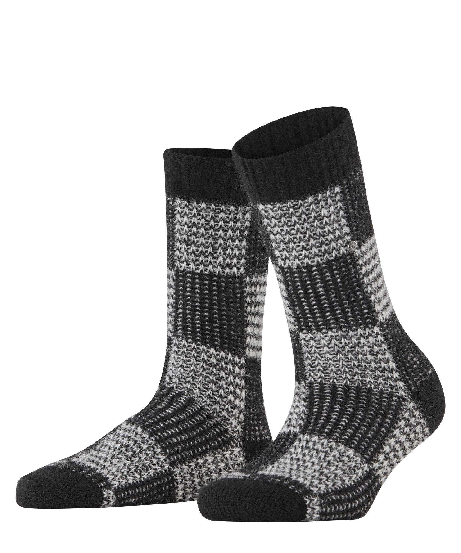 Burlington Charming Checks Damen (Black)