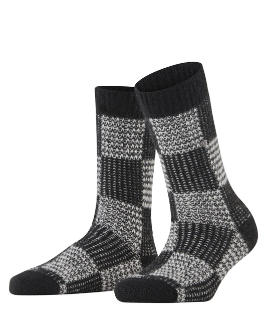 Burlington Charming Checks Damen (Black)