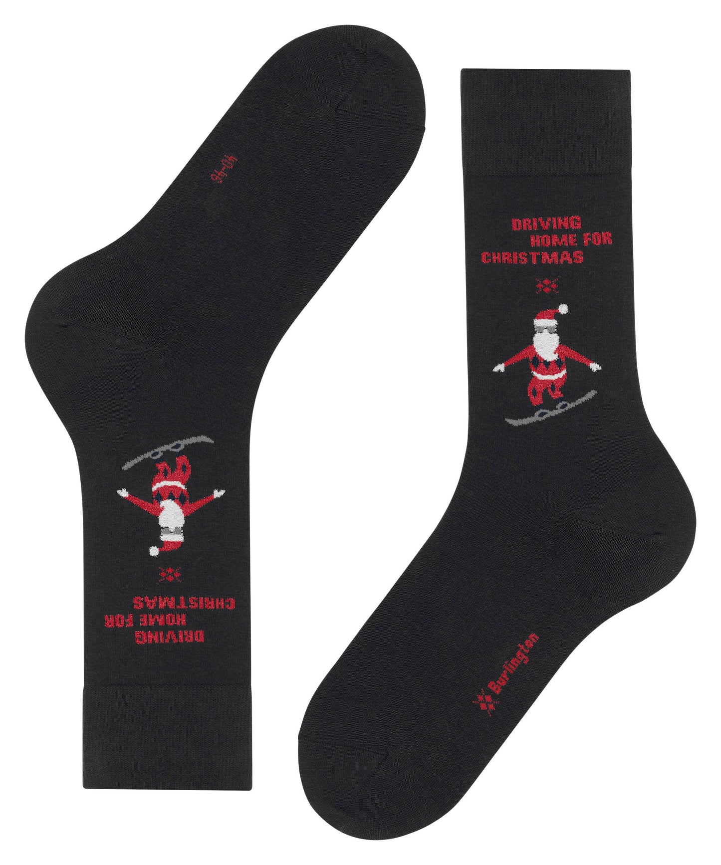 Burlington Snowboarding Santa Herren (Black)