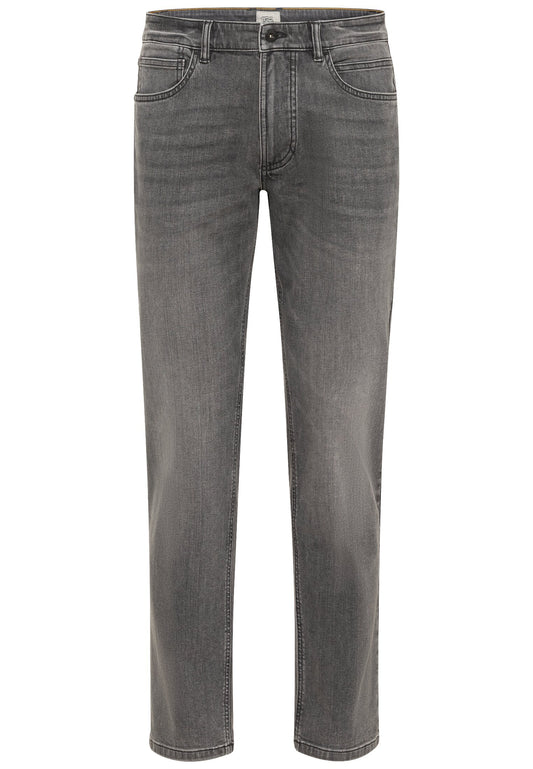 Regular Fit fleXXXactive® 5-Pocket Jeans (Graphite Gray)
