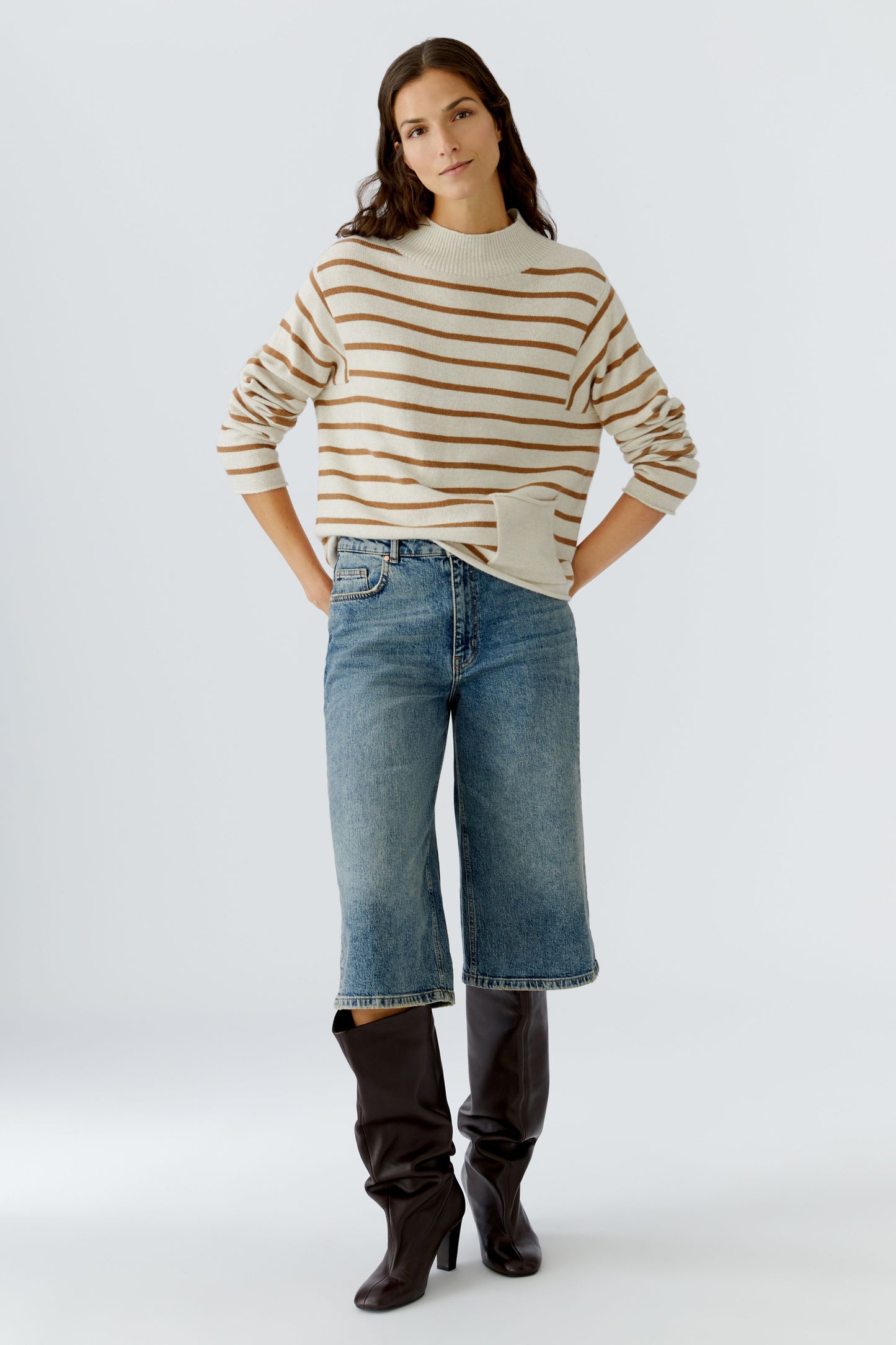 Pullover (Offwhite Camel)