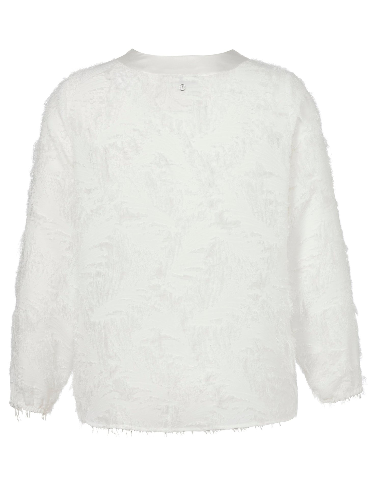 Bluse V-Ausschnitt 1/1 Arm (Offwhite)