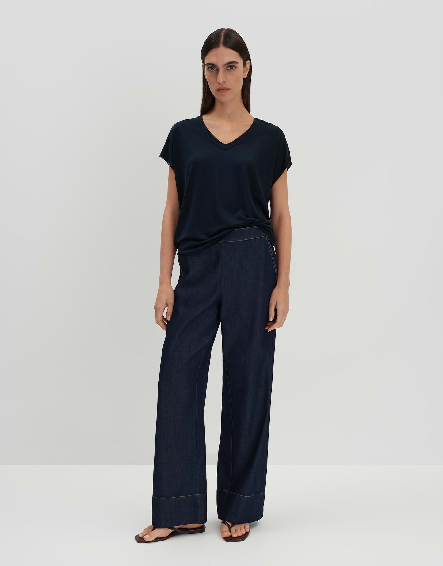 Kanja vneck (Ocean)