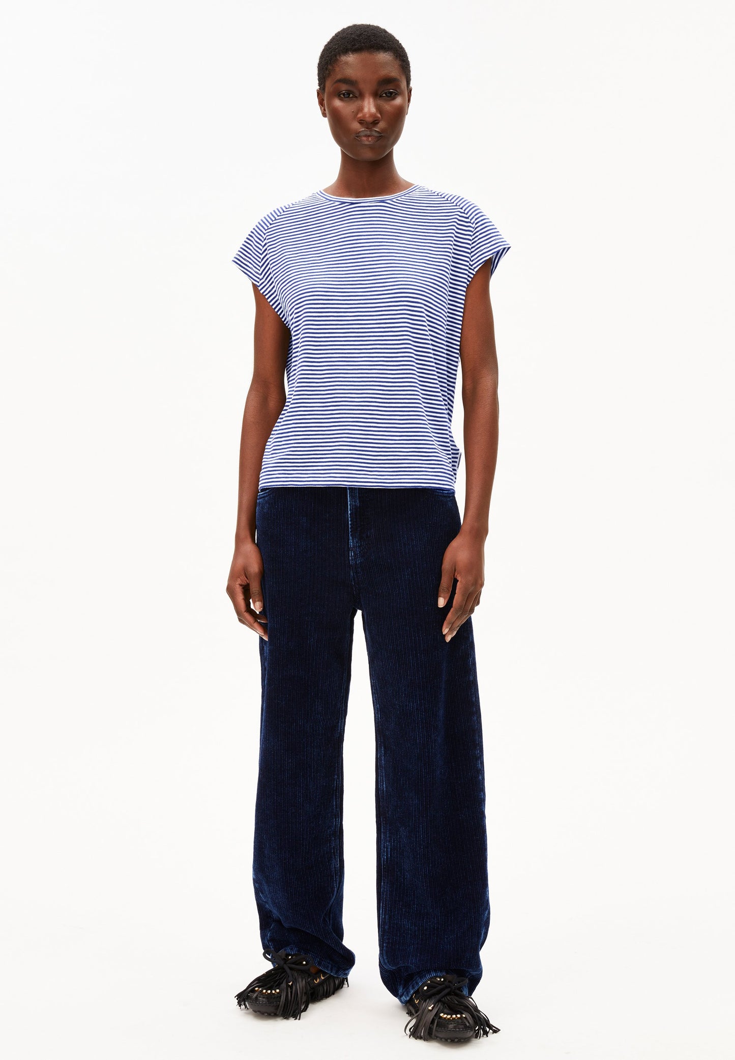 Oneliaa Lovely Stripes (Oatmilk-blue No)