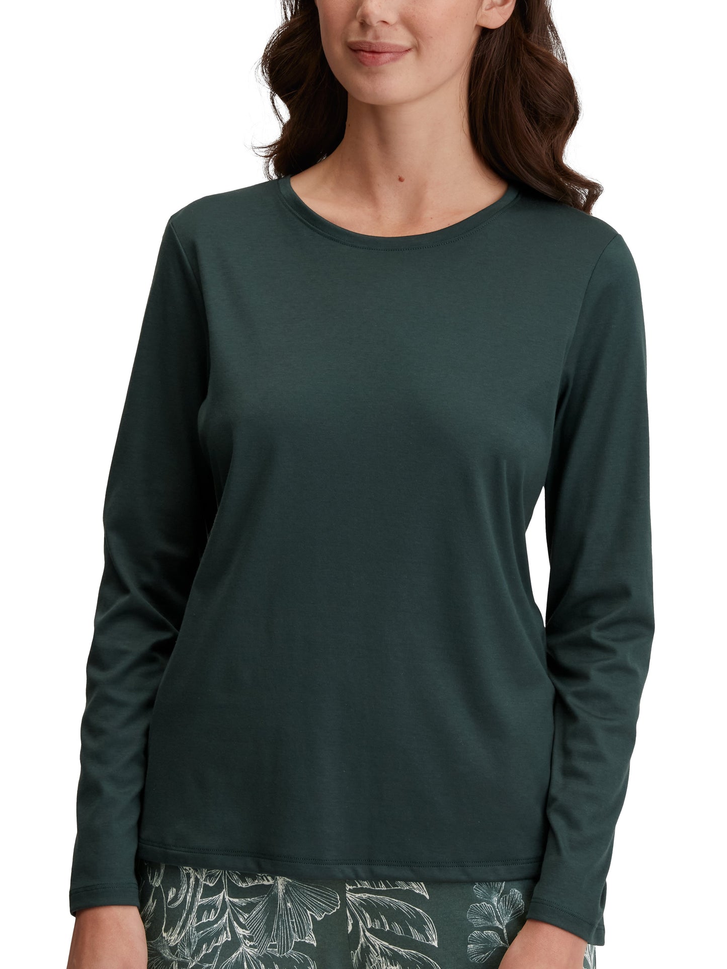 WOMEN Shirt long-sleeve (Deep Emerald Gre)