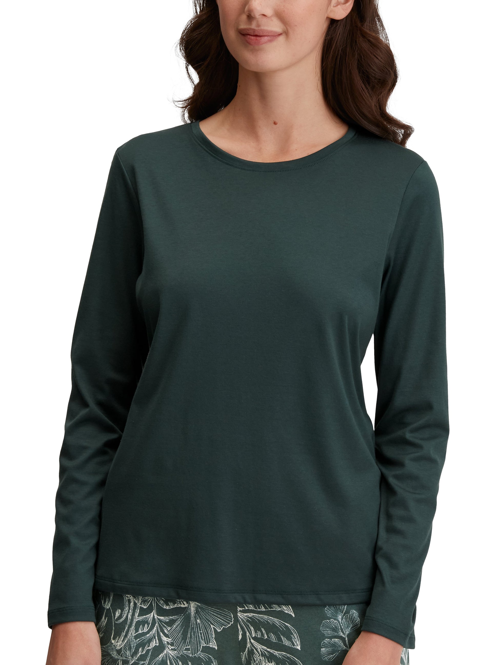 WOMEN Shirt long-sleeve (Deep Emerald Gre)