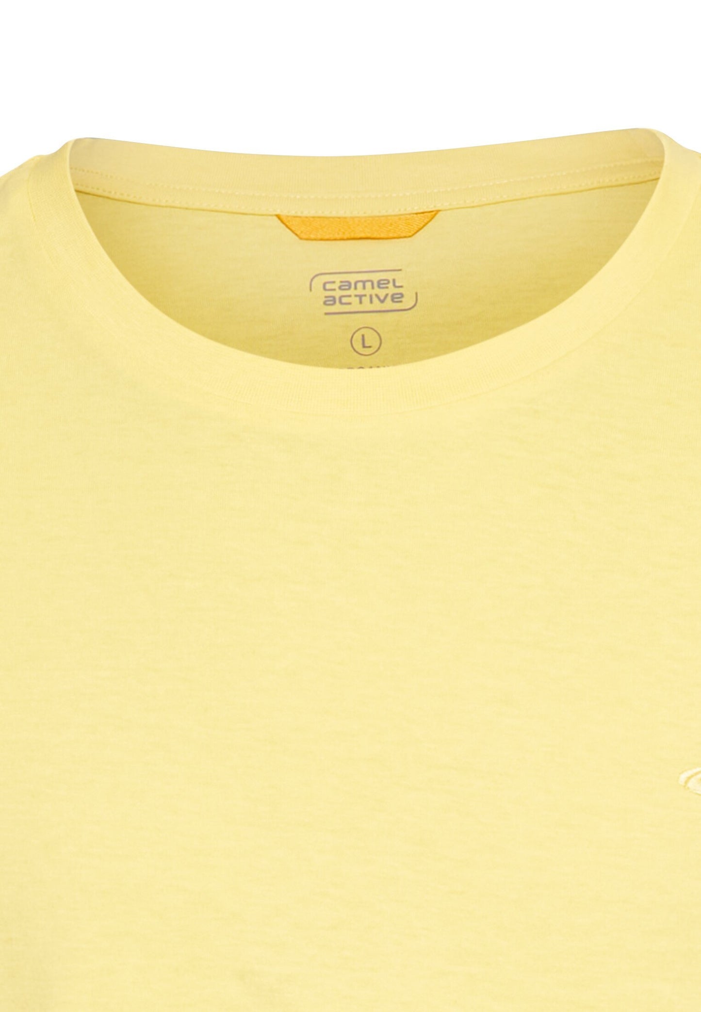 Basic T-Shirt aus reiner Baumwolle (Dusty Citron)