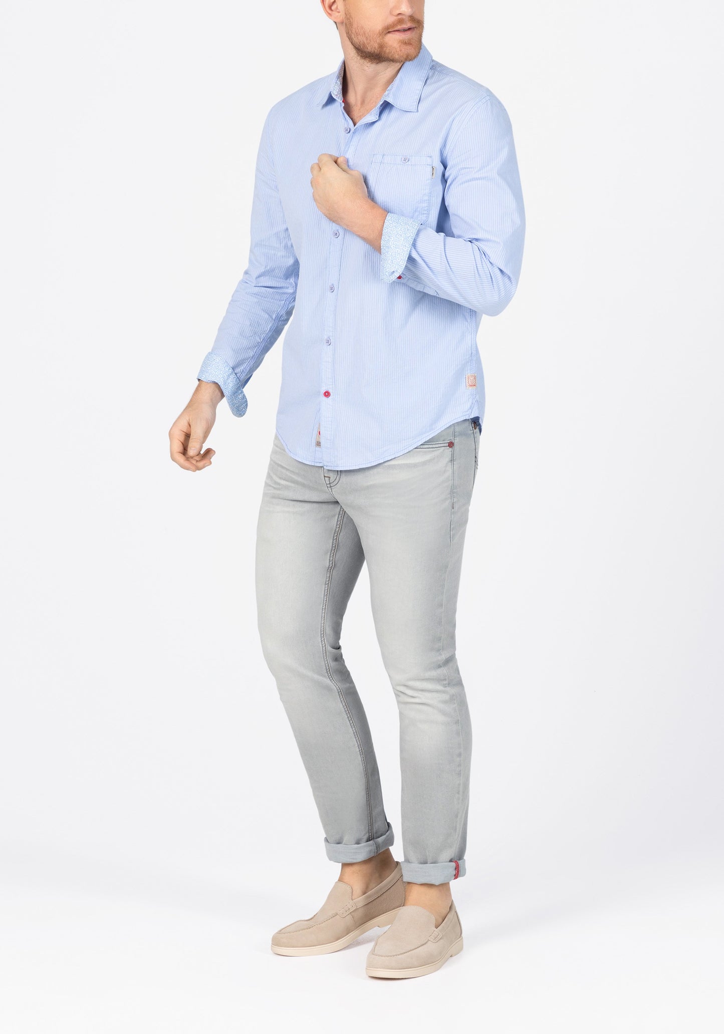 Slim EduardoTZ (Light Grey Wash)