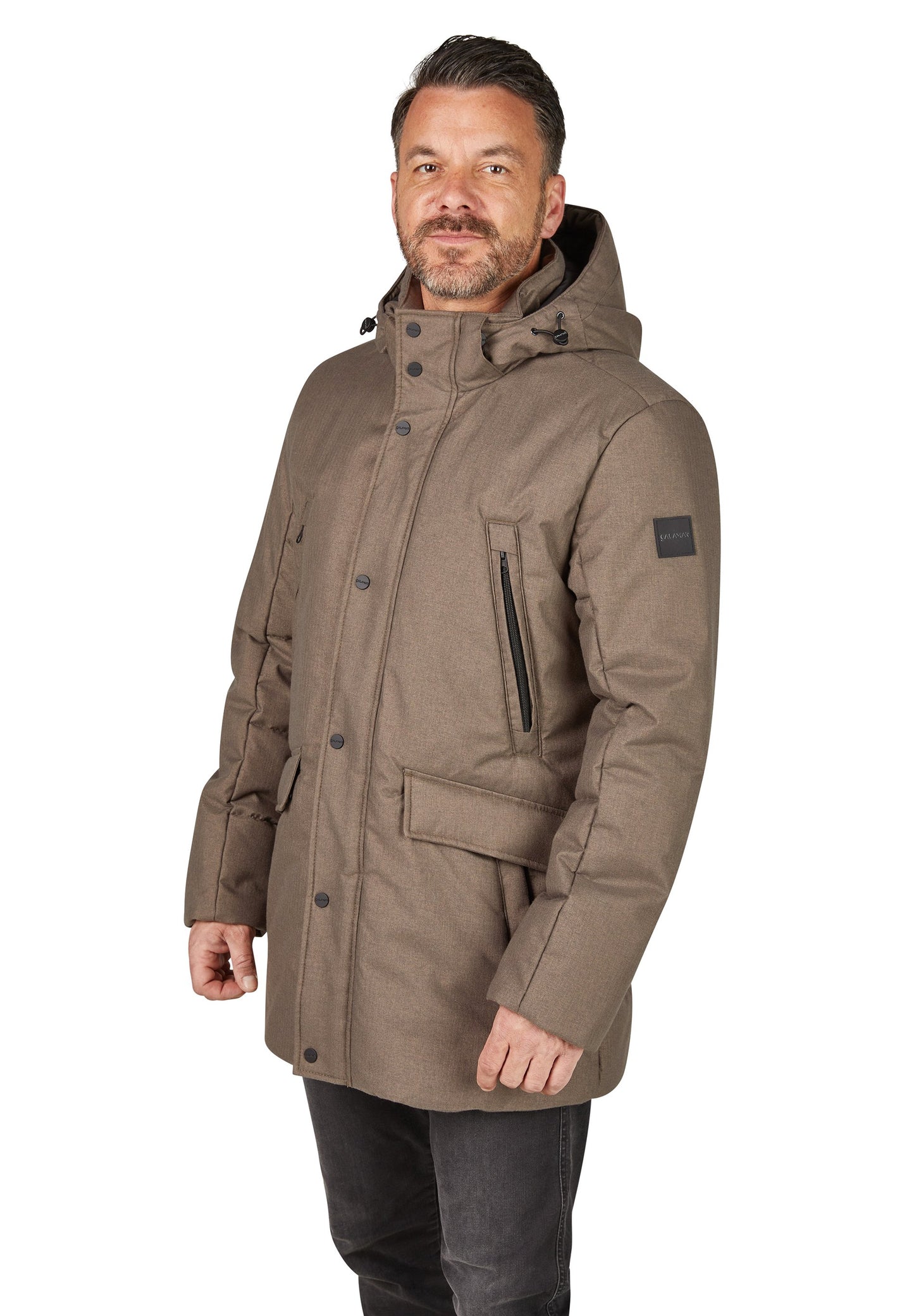 Jacke Wool Look (Cashew Brown)