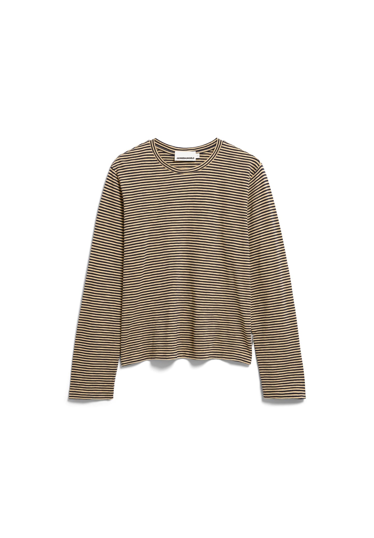 Slub Jersey Stripe Longsleeve (Tinted Navy-gol)