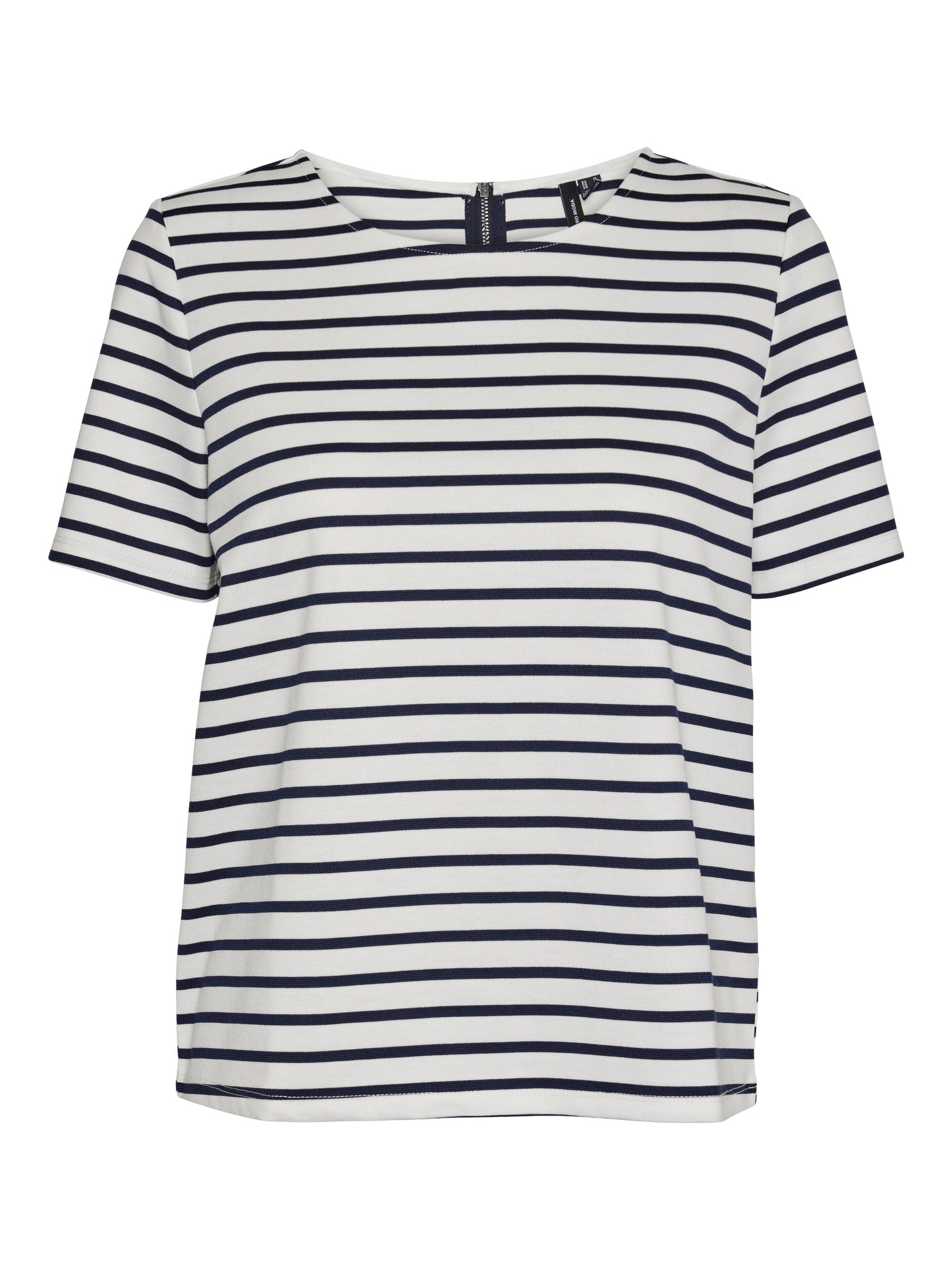 Vmabby Ss Zip Top Jrs Noos (Snow White)