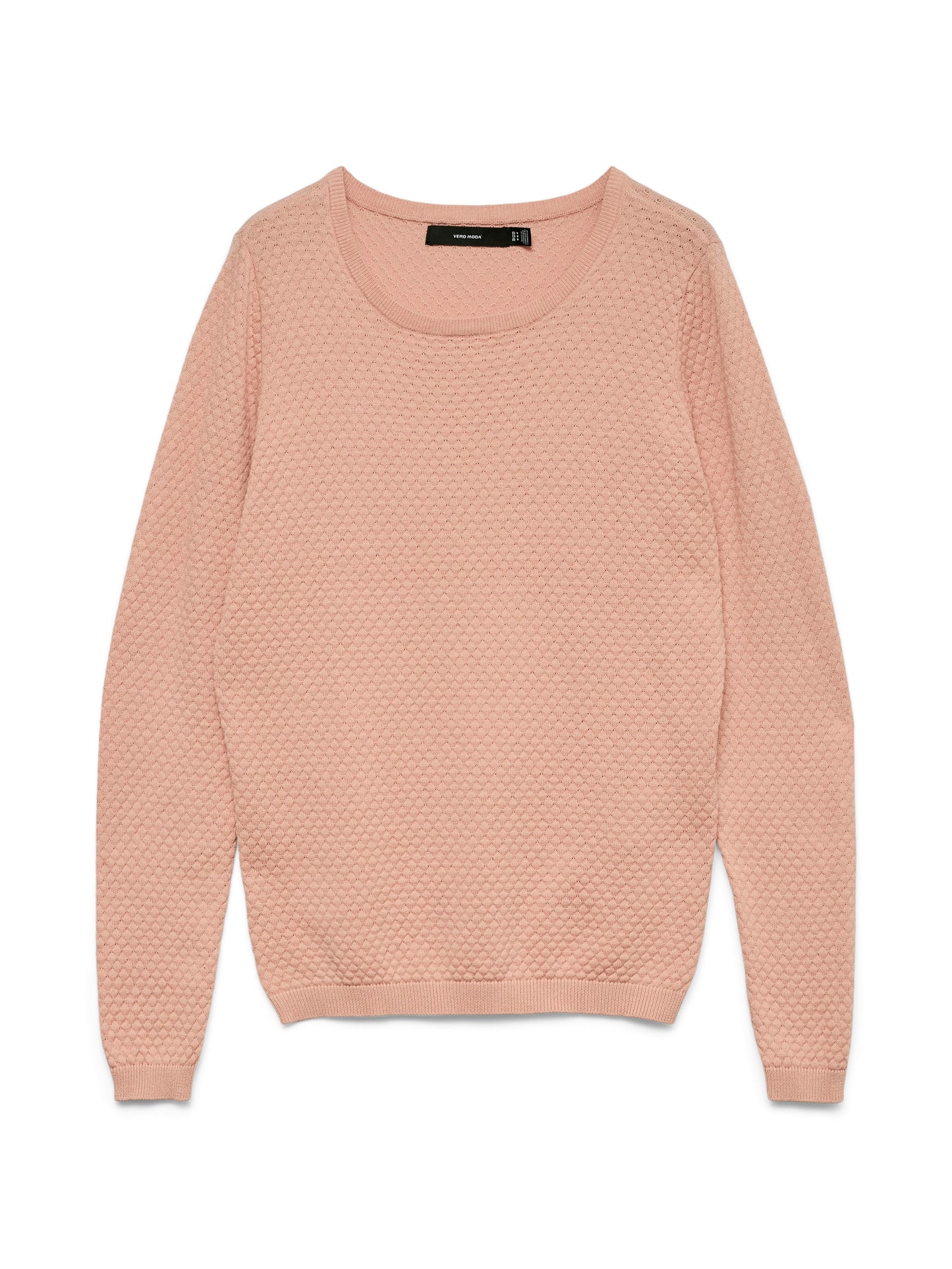 Vmcare Structure Ls O-neck Blou Noos (Misty Rose)