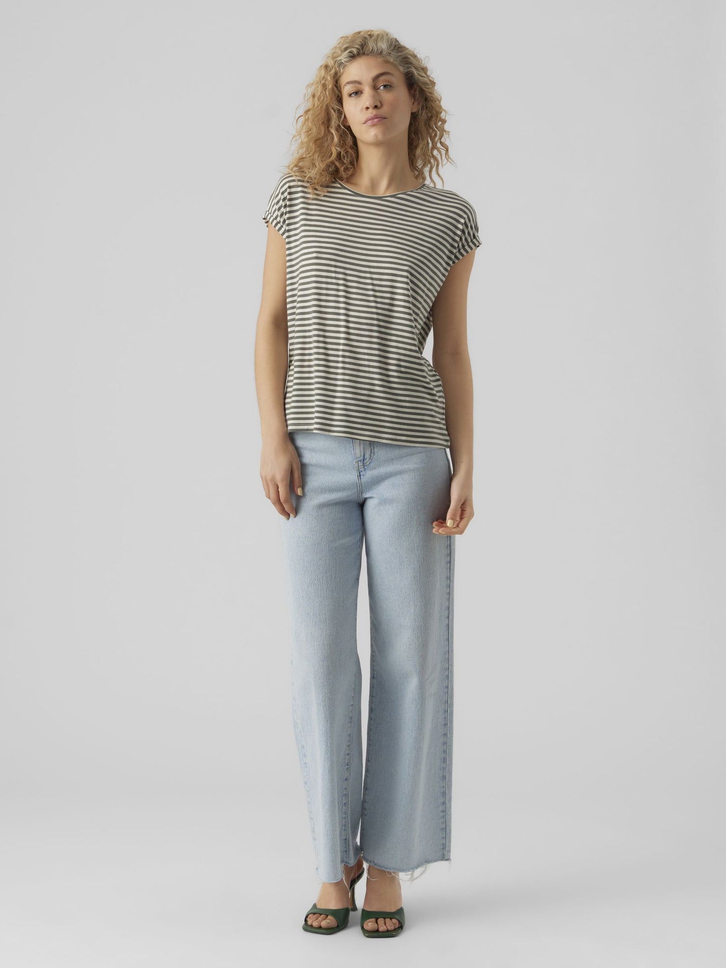 Vmava Ss Top Stripe Ga Jrs Noos (Laurel Wre)