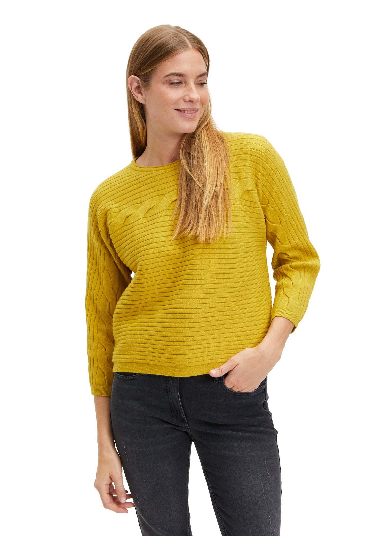 Strickpullover (Golden Olive)