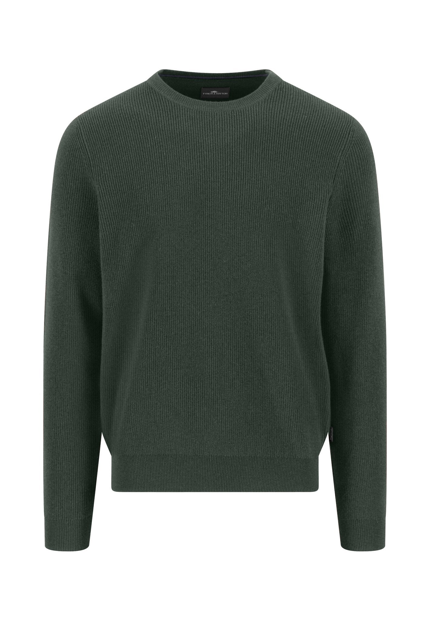 O-Neck, structure, Merino Cashmere (Dark Ivy)