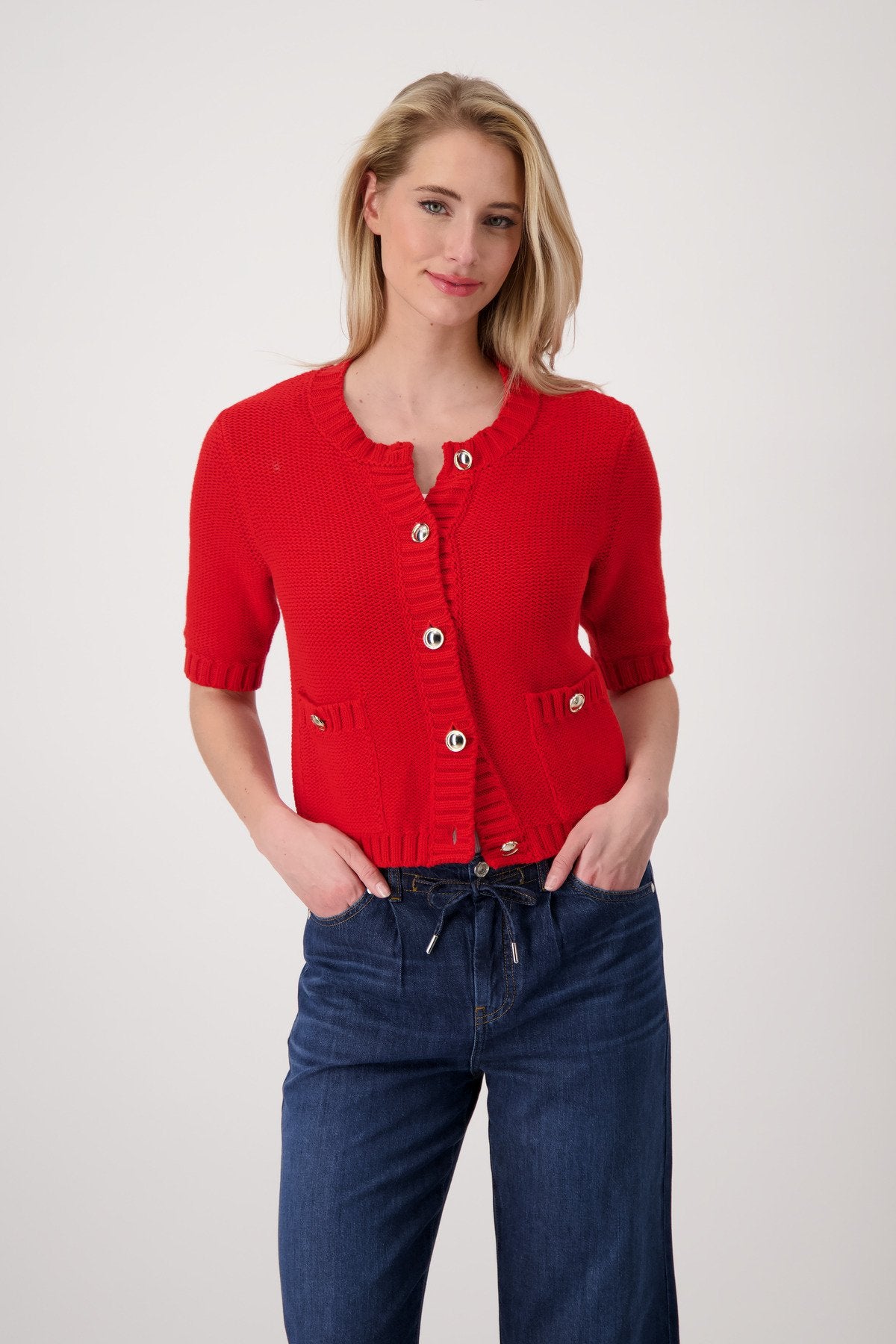 Strickjacke (Red)