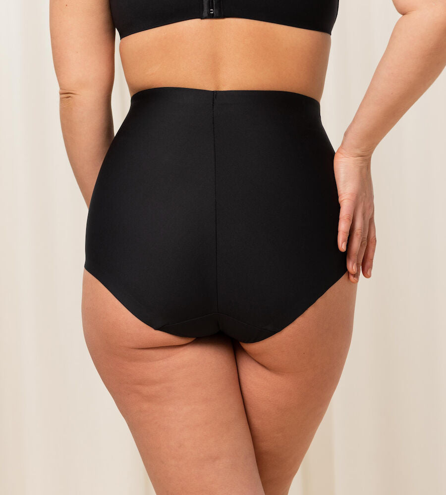Medium Shaping Series Highwaist Panty (Black)