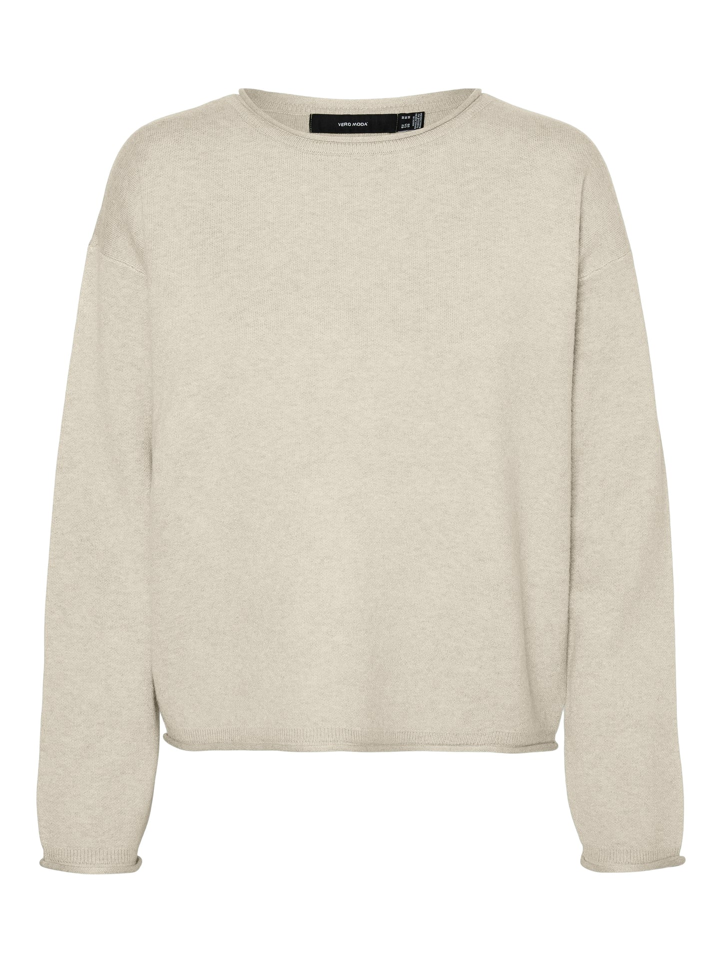 Vmsaba Roll Ls O-neck Pullover Ga Noos (Birch)