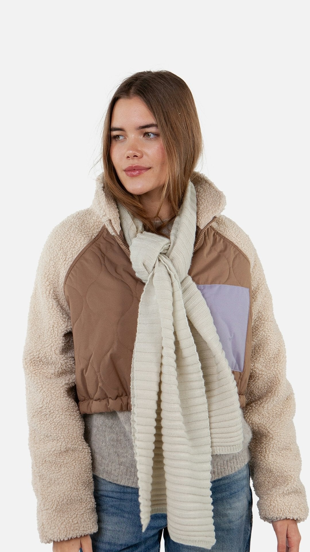 Bayne Scarf (White Oyster)