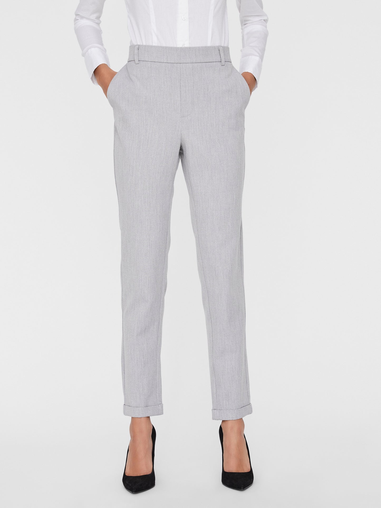 Vmmaya Mw Loose Solid Pant Noos (Light Grey Me)