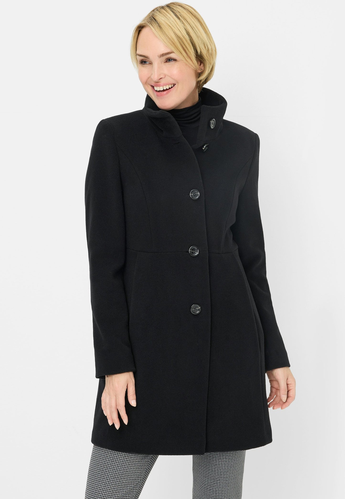 Wolljacke (Schwarz)