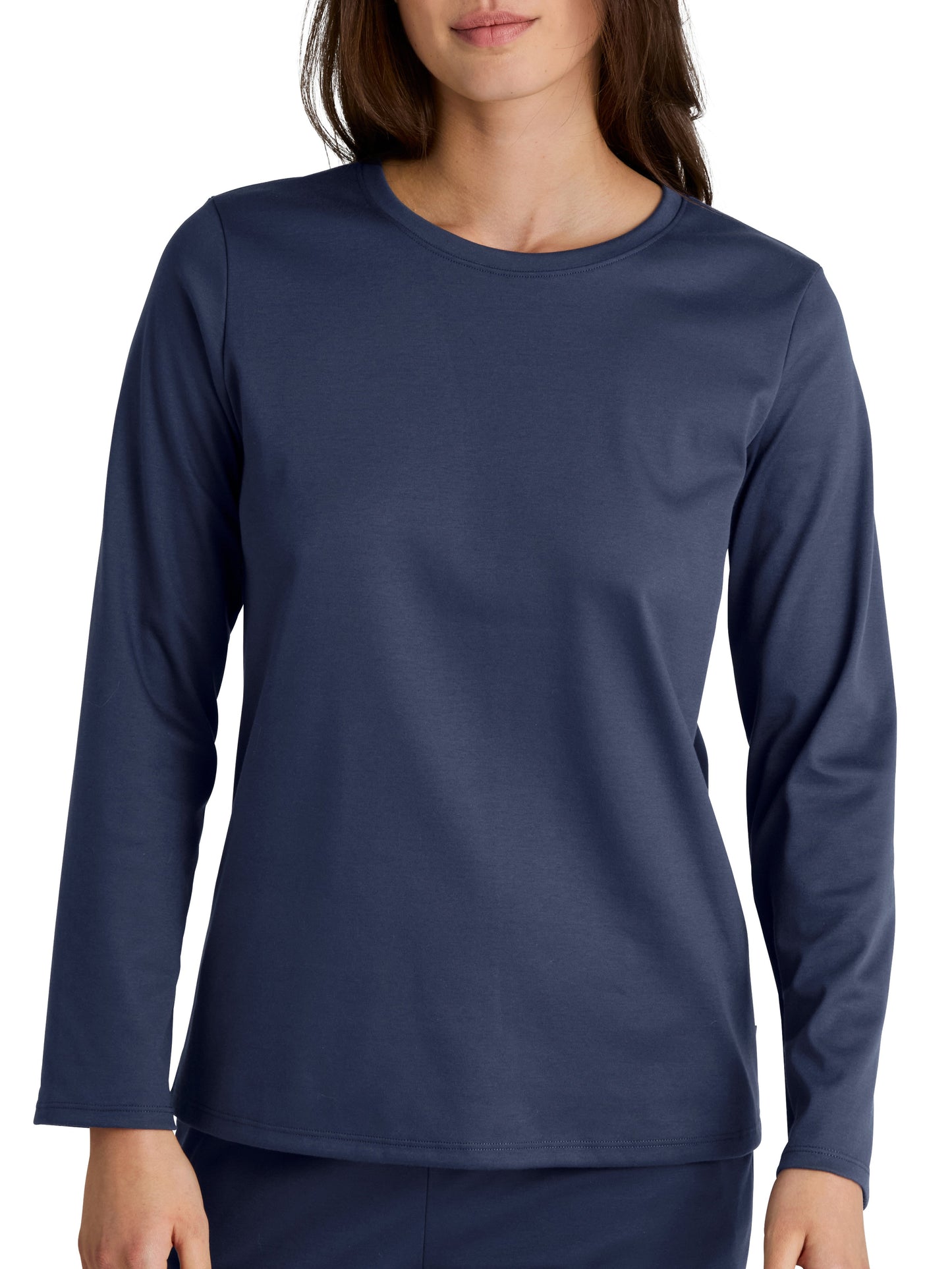 WOMEN Shirt long-sleeve (Peacoat Blue)