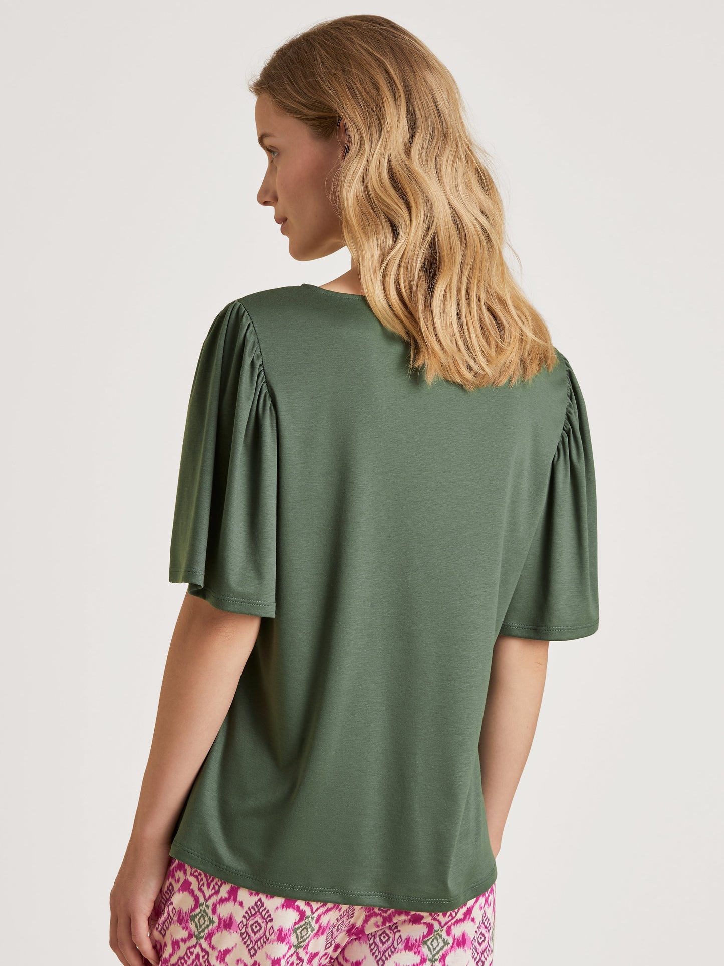 DAMEN Shirt kurzarm (Laurel Green)