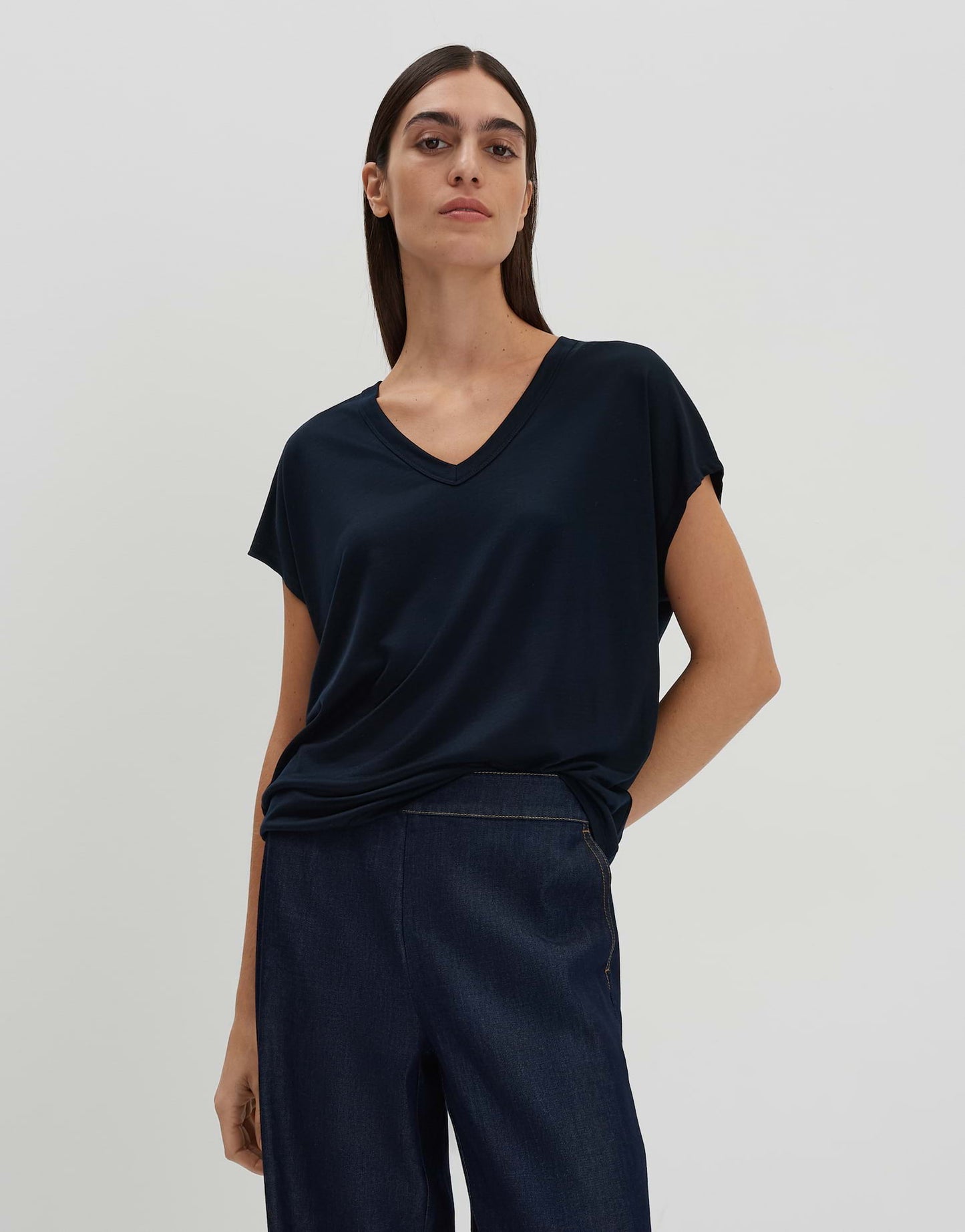 Kanja vneck (Ocean)