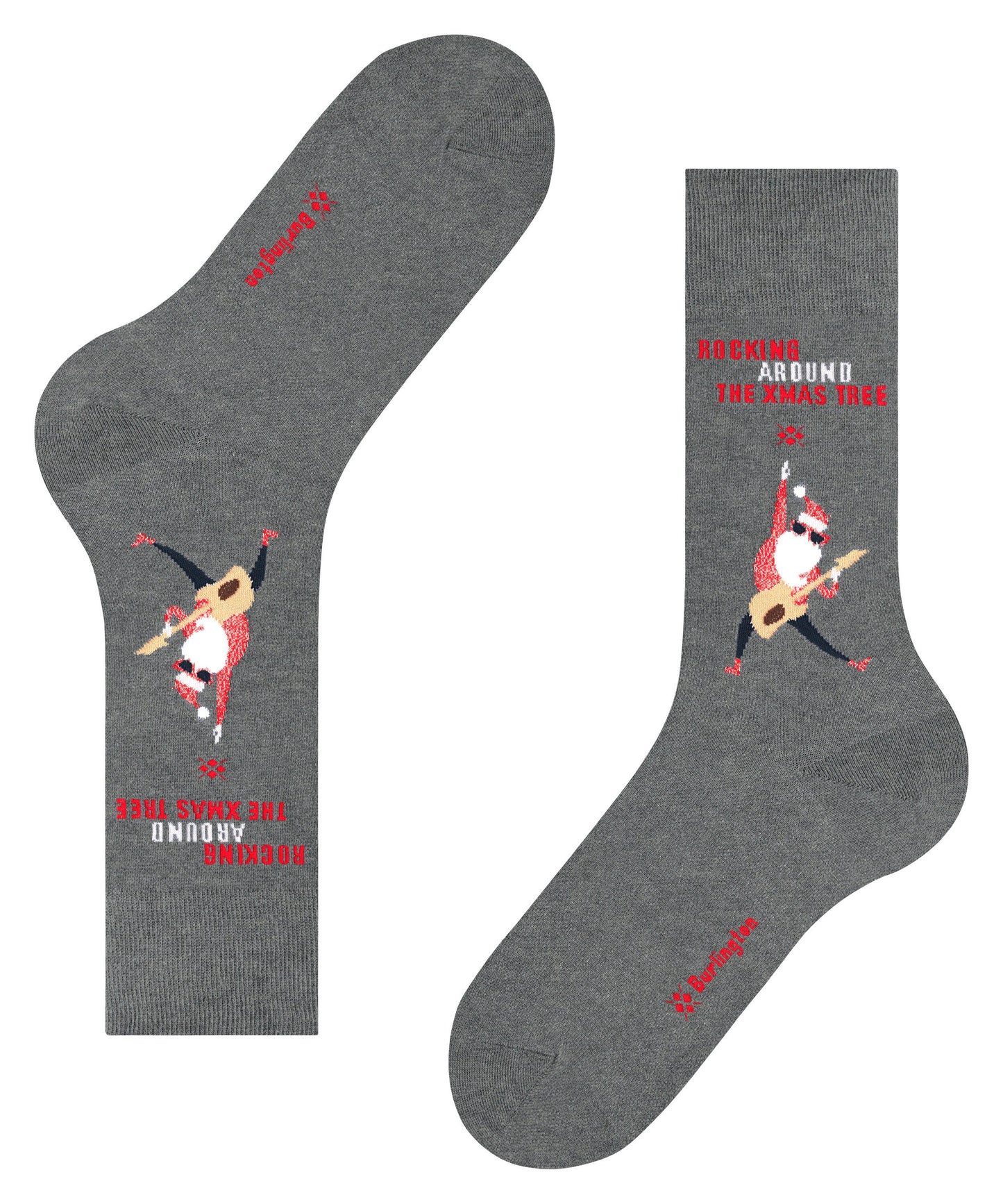 Burlington Rocking X-Mas Herren (Light Greymel.)