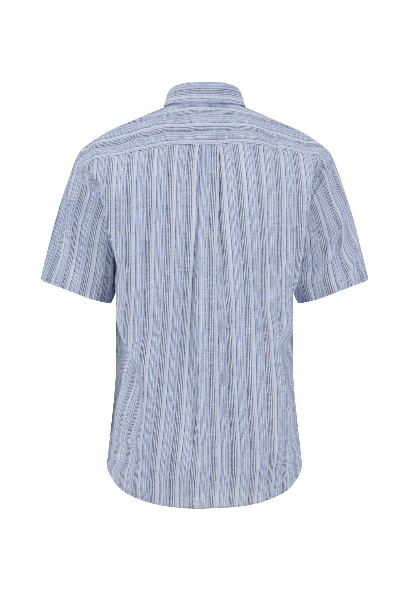 Multicolor Linen Stripes, B.D., 1/2 (Light Peony)