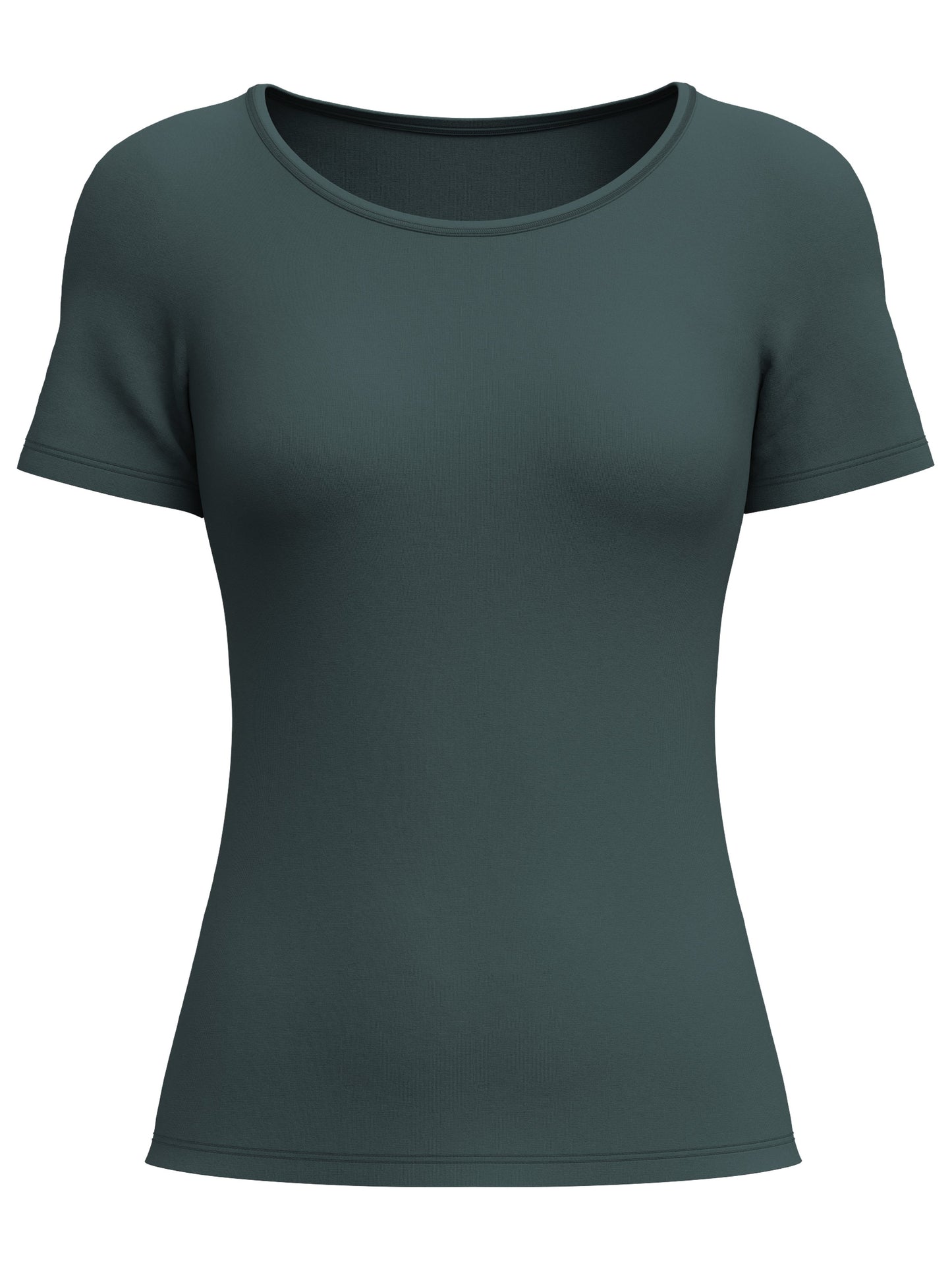 WOMEN Top short-sleeve (Deep Emerald Gre)