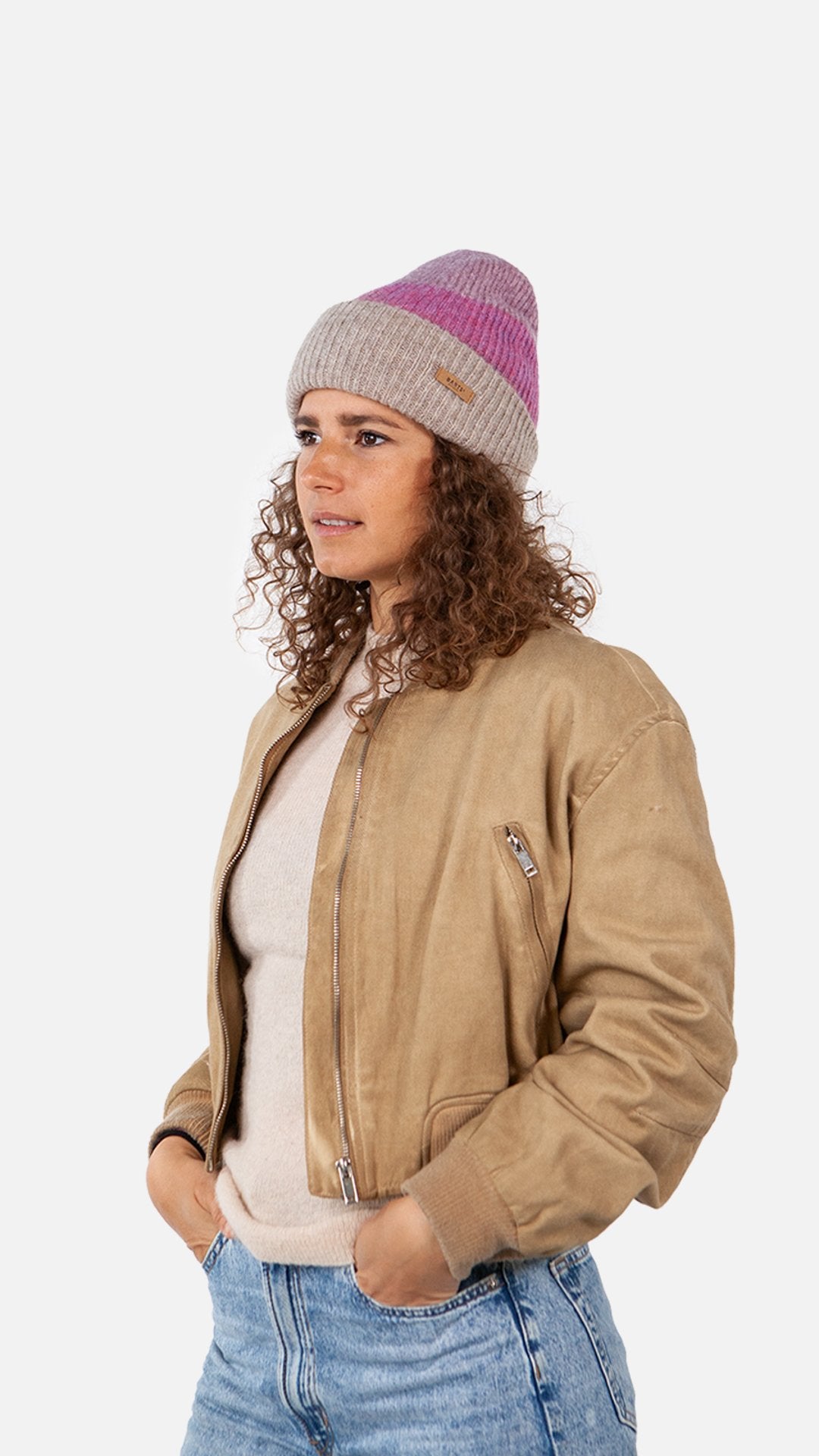 Suzam Beanie (Rose Rose)