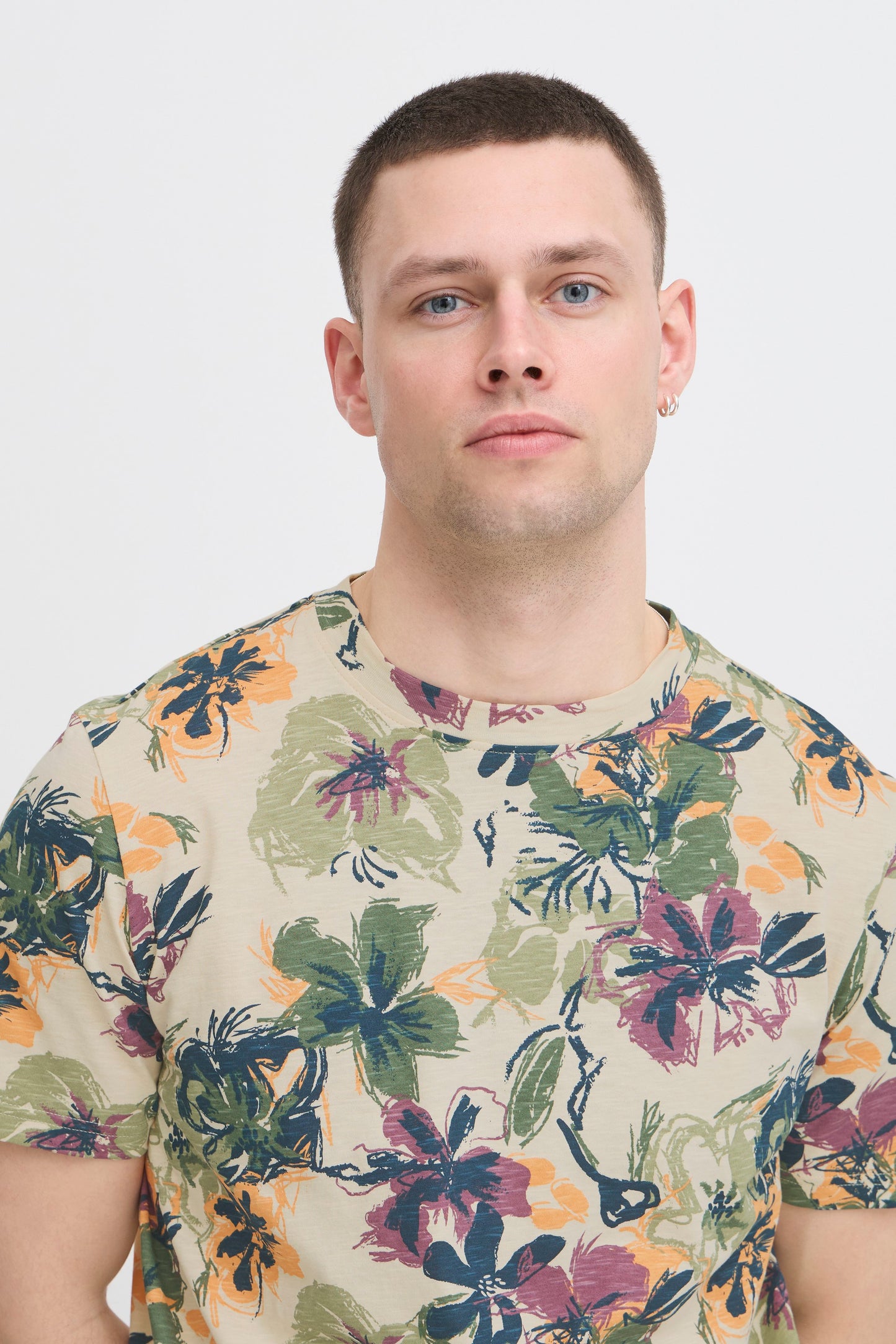 BHJEMO tee (Bleached Sand)