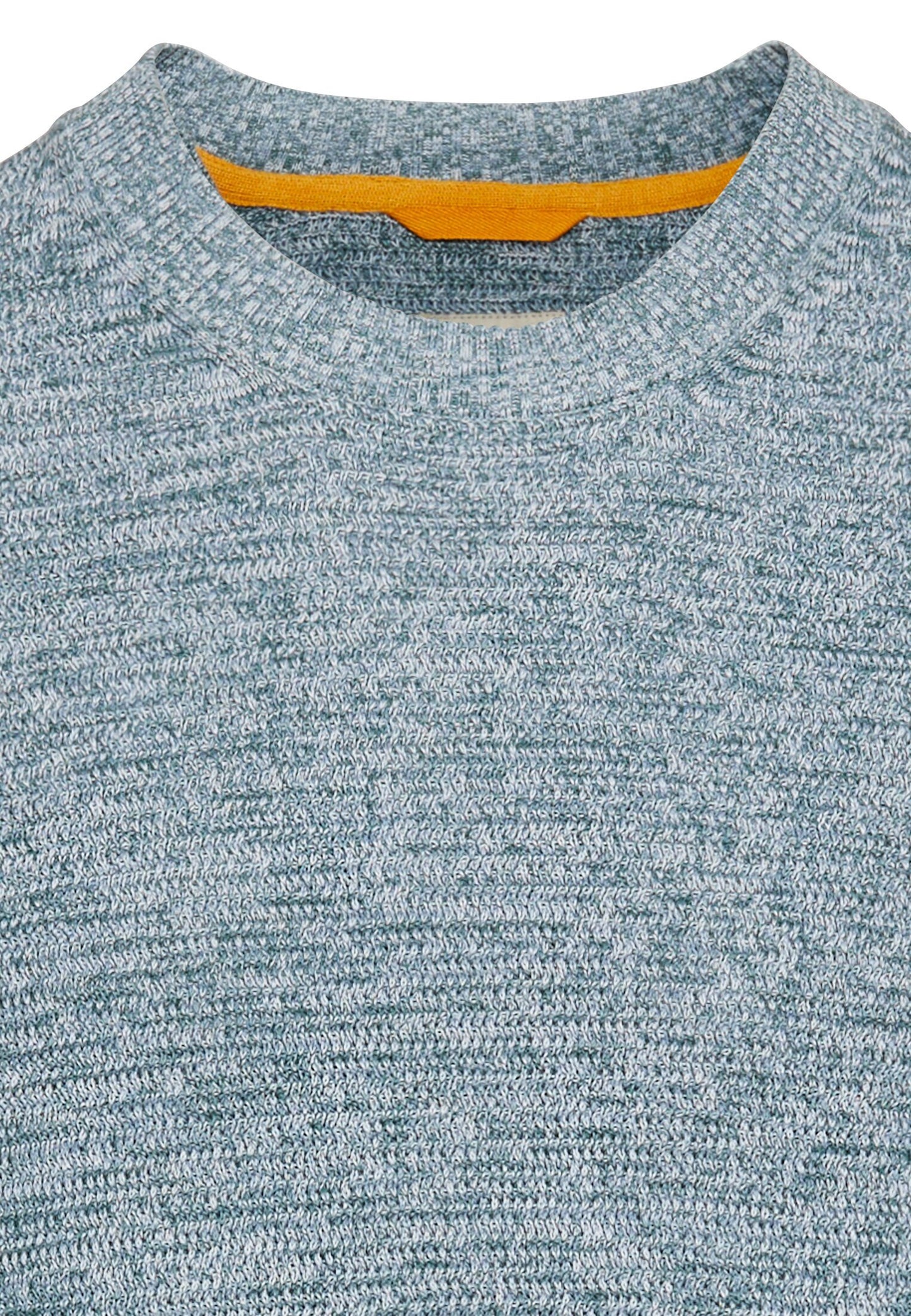 Rundhals Pullover aus Baumwolle (Smoke Blue)