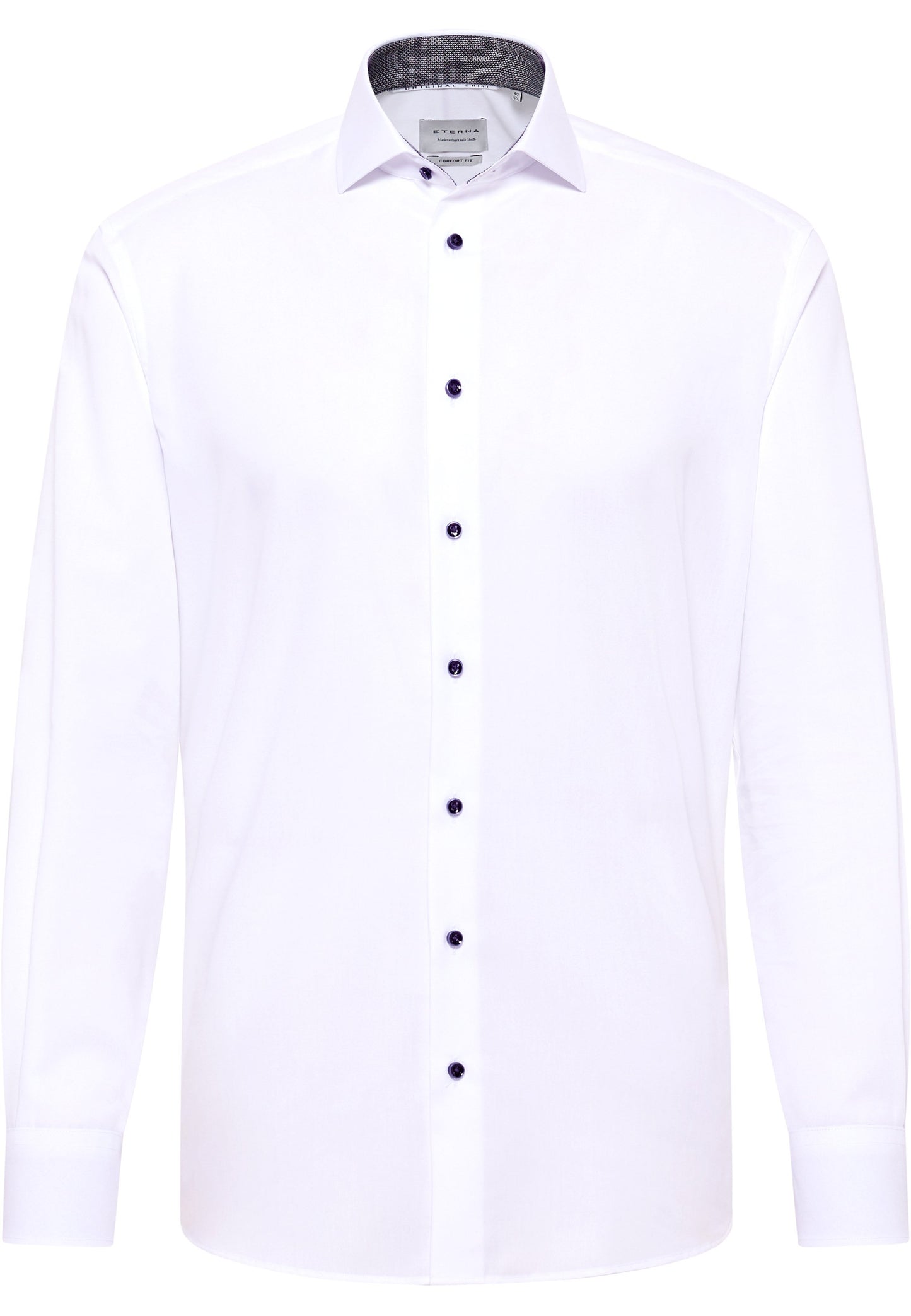 Original Shirt Popeline Langarm (Weiss)