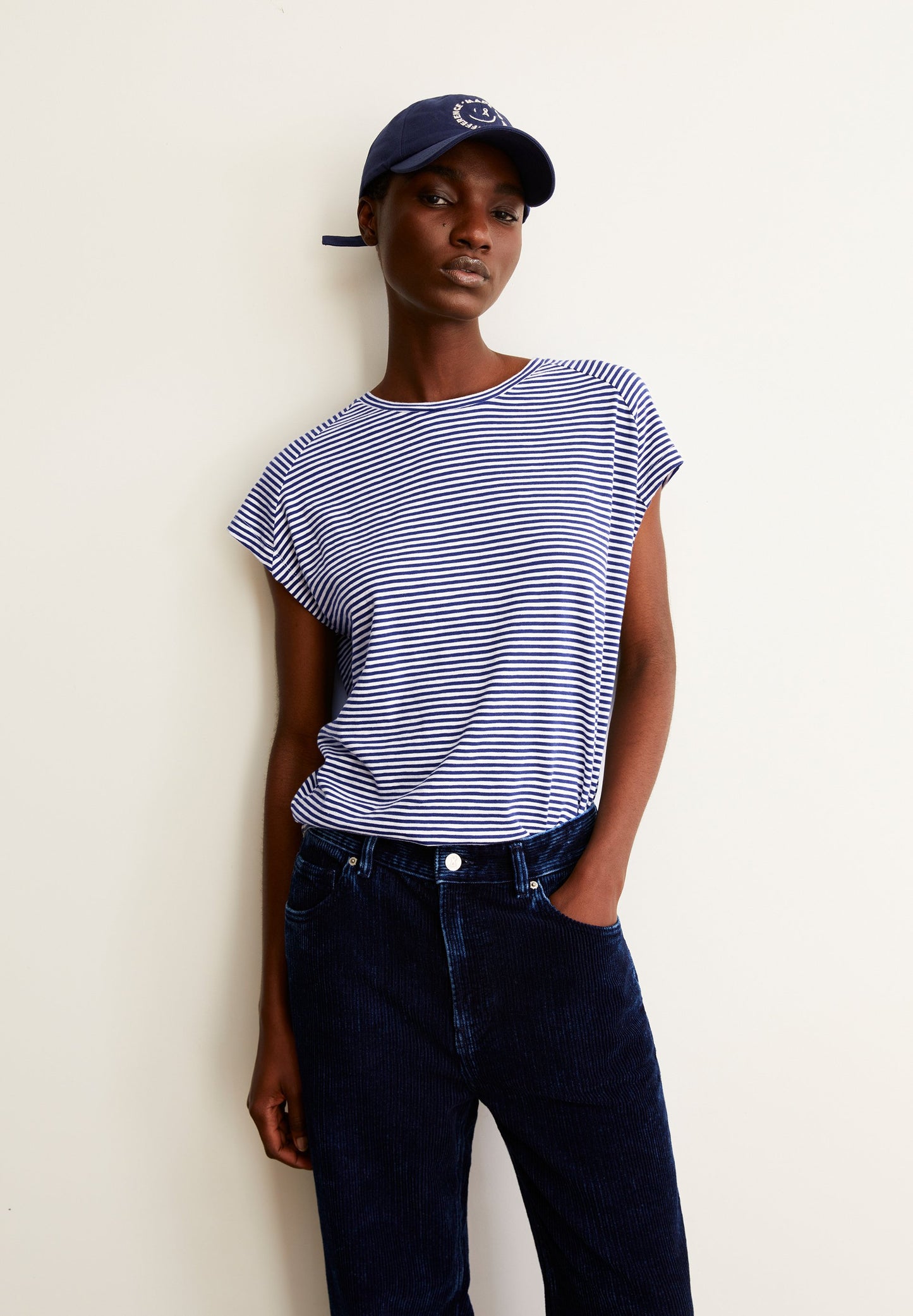 Oneliaa Lovely Stripes (Oatmilk-blue No)