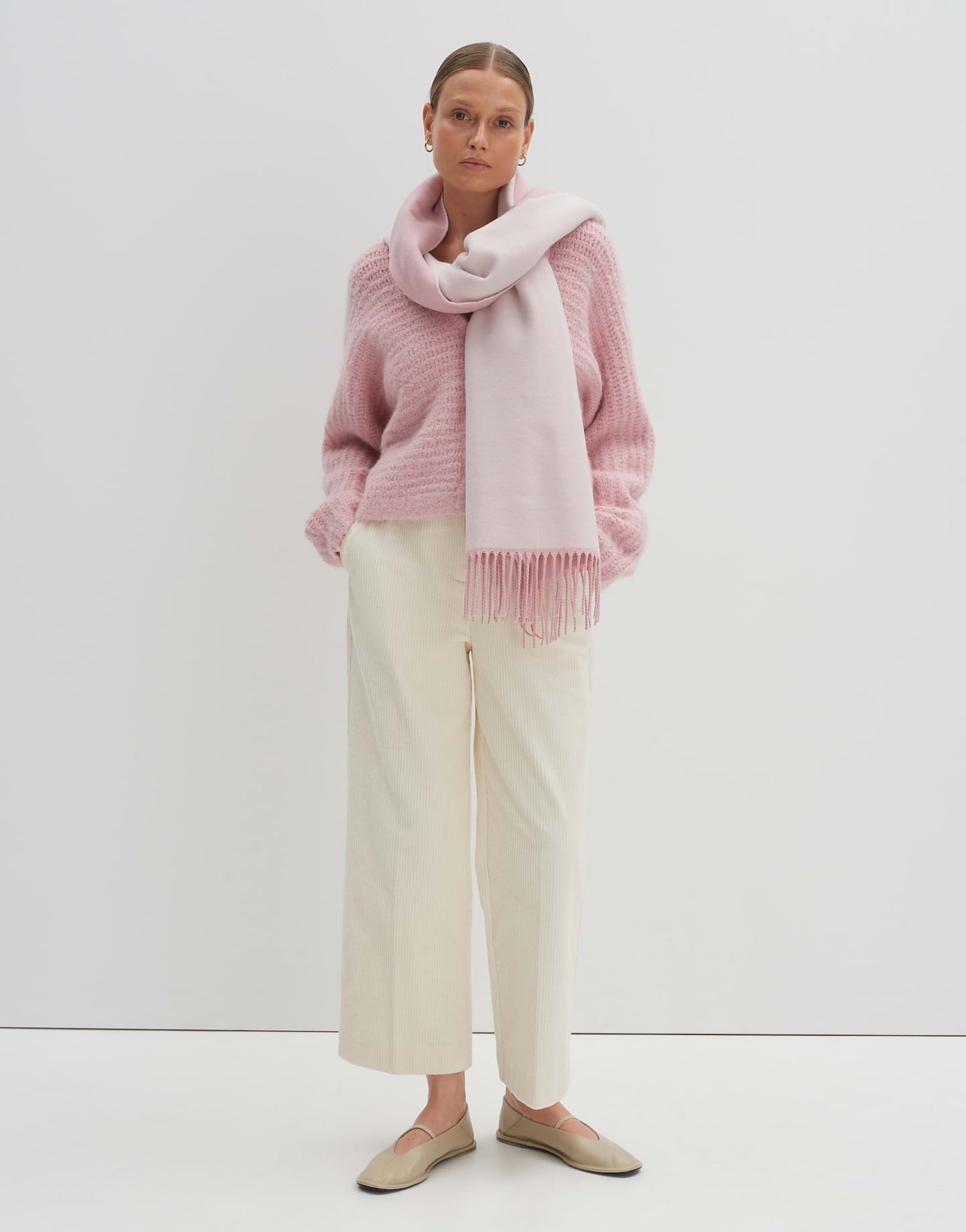 Bilunda scarf (Chalky Pink)