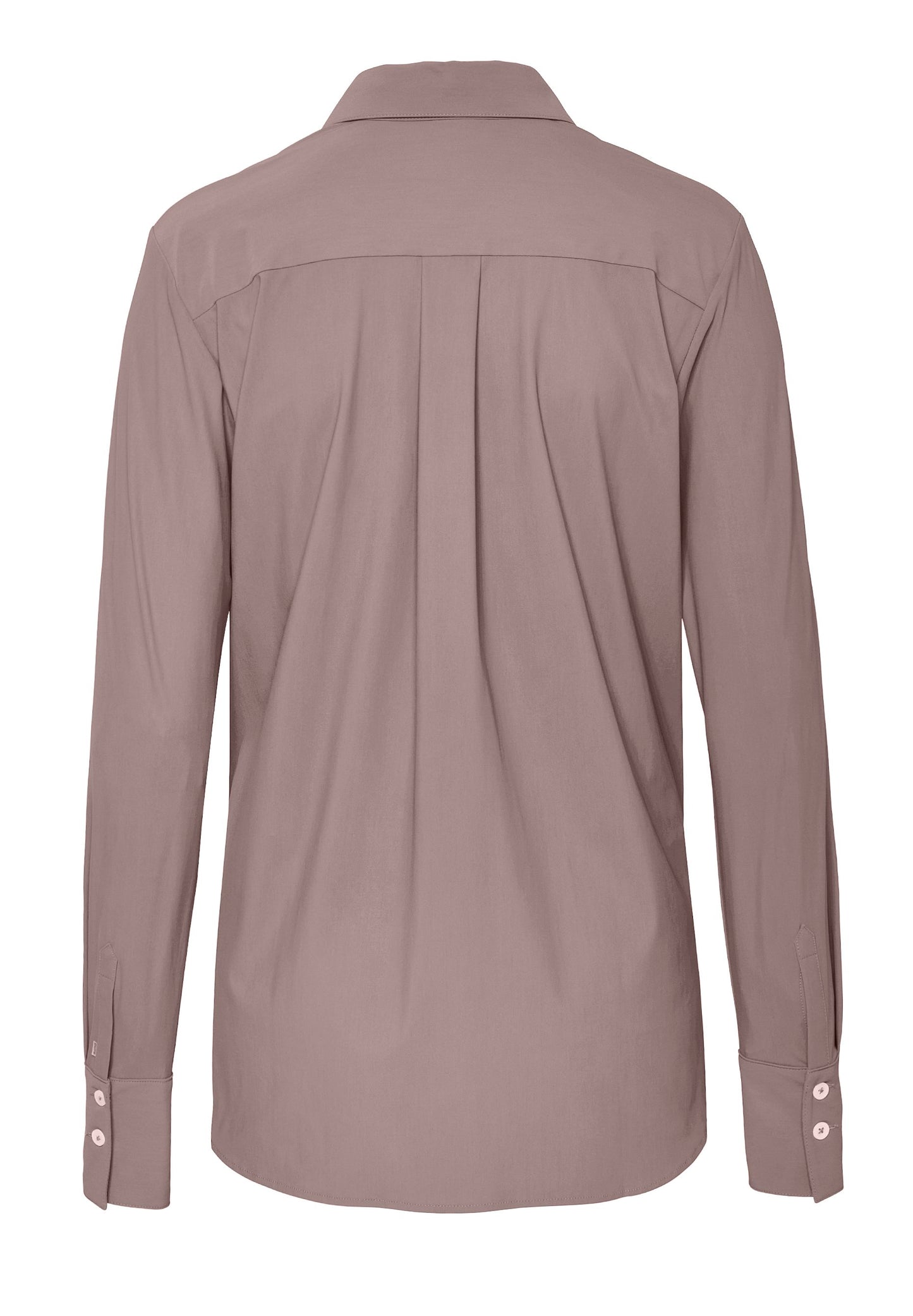 PURE- Functional Bluse Langarm (Uni Hellbraun)