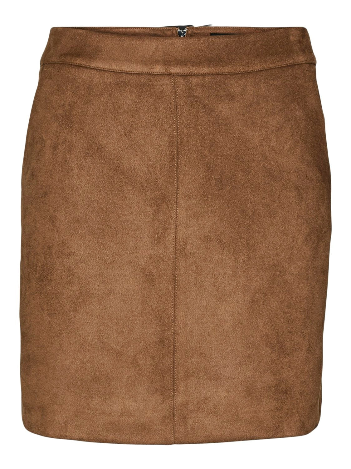 Vmdonnadina Fauxsuede Short Skirt Noos (Cognac)